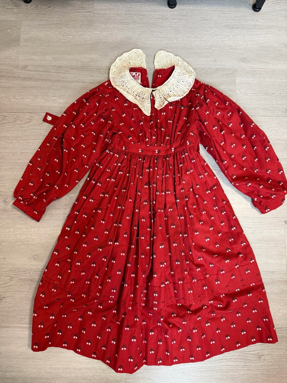 VTG Pleasant Company American Girl Kirsten School Dress Like Your Doll Girls 6X